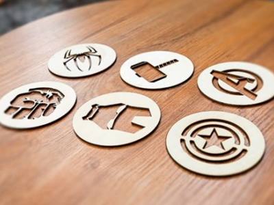 Coasters of Marvel's The Avengers