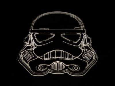 the Storm Trooper in Star Wars