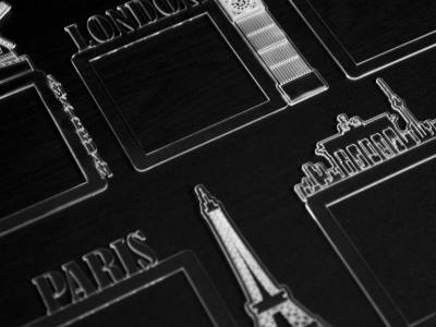 City Shaped Picture Frame