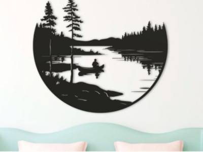 Canoe Wall Decoration