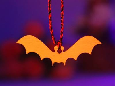 Halloween Bat Necklace