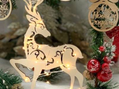 Elk Ornament