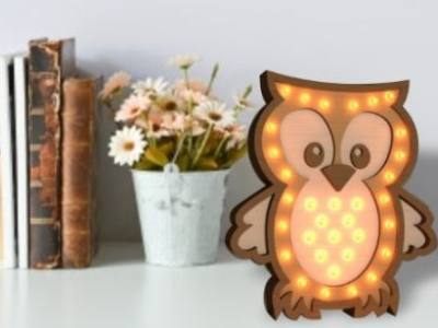 Owl Decorative Lighting