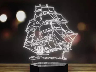 Sailboat Sign Light
