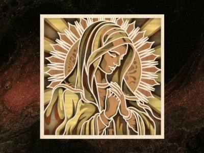 Virgin Mary Ornament