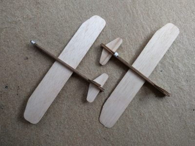 Balsa Glider DXF File