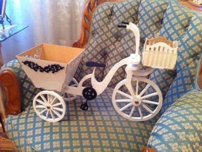 Велосипед с корзинкой