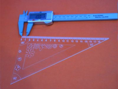 Triangle Ruler DXF File