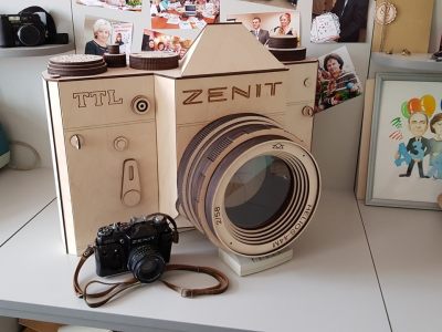 Wooden Toy Camera