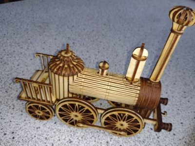 Saxonia Steam Locomotive SVG File