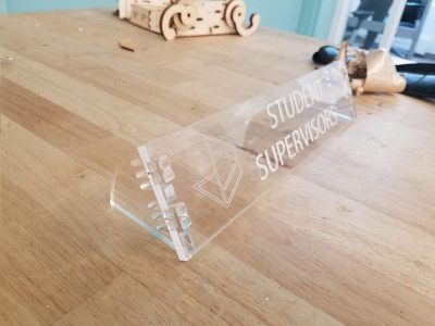 Desk Nameplate Template