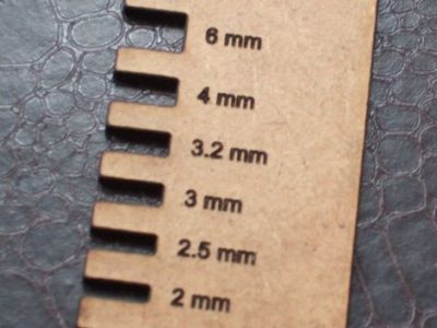 Sheet Thickness Gauge Laser Cut