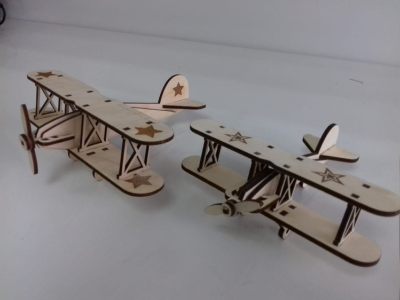 Toy Wood Airplane