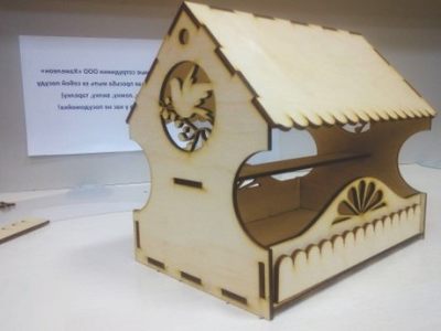 Bird Feeder Wooden Bird House CDR File