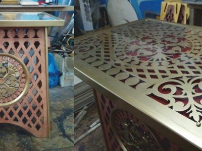Decor Table for CNC Router Laser Plasma Laser Cut DXF File