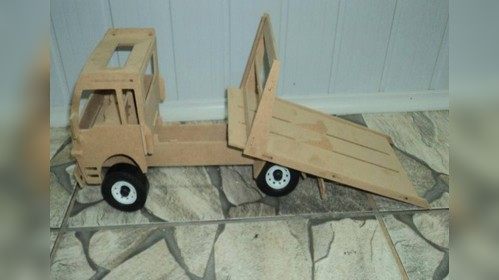 Truck Lasercut 3D Puzzle
