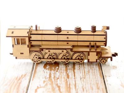 Steam Train 3D Puzzle Model Steam Locomotive Puzzle