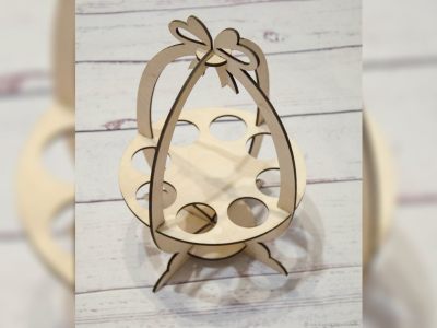 Easter Egg Holder Laser Cut Template