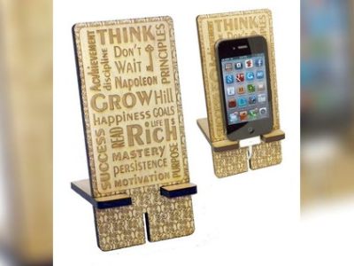 Stand for Smartphone Laser Cut CDR File