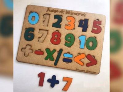 Kids Education Numeric Numbers Game CDR File