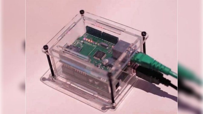 Free Ethernet Shield Arduino Enclosure Pi Acrylic Case Template AI CDR ...