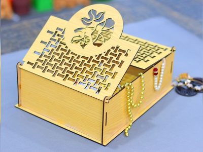 Box Jewelry Box Makeup Box Organizer Wooden Box 3mm Vector File