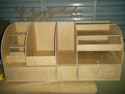 Stationery Organiser CNC Laser Cutting CDR File
