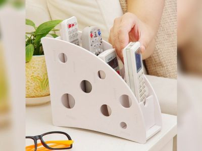 Desk Remote Control Holder Storage Box DXF File