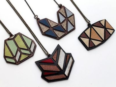 Necklace Laser Cut Wooden File CDR File