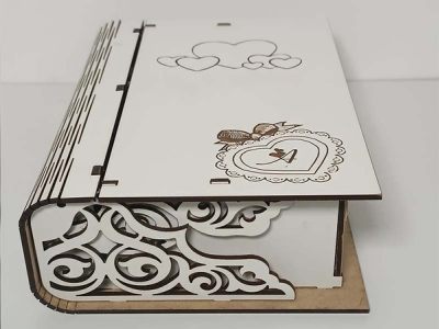 Book Box Wood Jewelry Box Template Gift Box Design