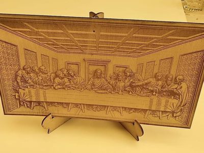 Laser Engraving Stand Decoration Picture
