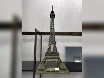 3D Eiffel Tower Model CDR File