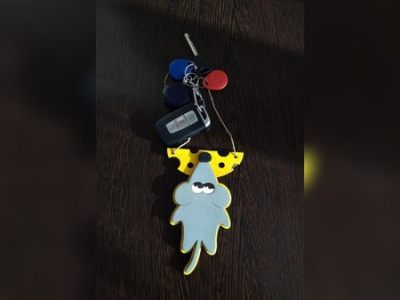 Mouse Custom Rat Keychain Gift Laser Cutting Template
