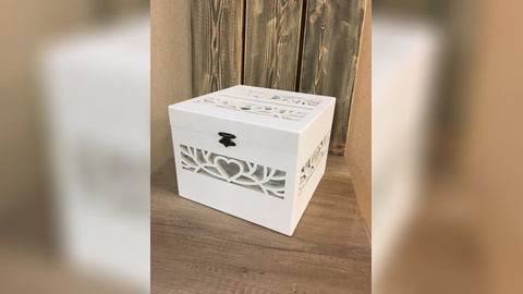Free Wedding Box Laser Cut CDR File CDR Laser Cut & Engraving File ...