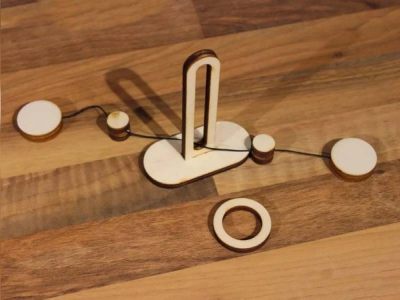 Disentanglement Puzzle Set Game for Kids Laser Cut File