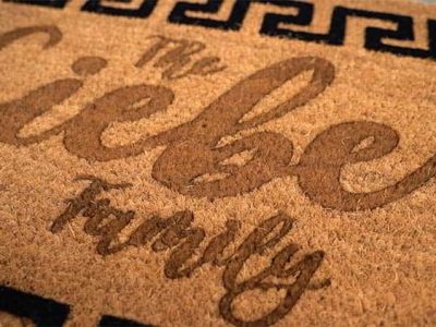 Laser Engraving Halloween Doormat Template Vector File