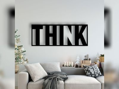 Think Design wall sticker engraving decal SVG File