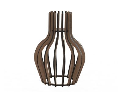 Lamp Design 01 Laser Cut CDR File