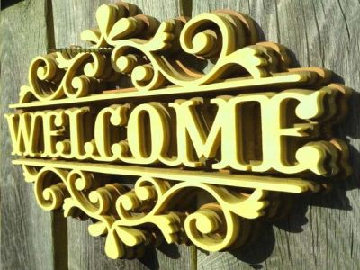 Welcome Sign Wedding Entryway Sign Welcome Guests Sign Wall Decor