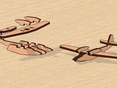 Aircraft Dornier Do Wooden Model