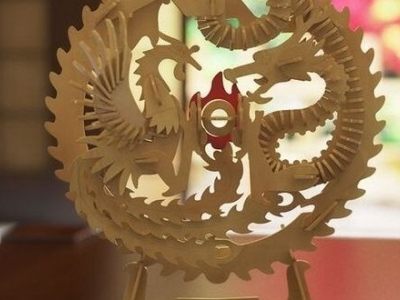 Dragon Cnc Model For Laser Cut