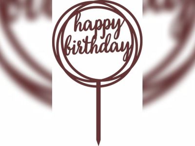 Happy Birthday Topper