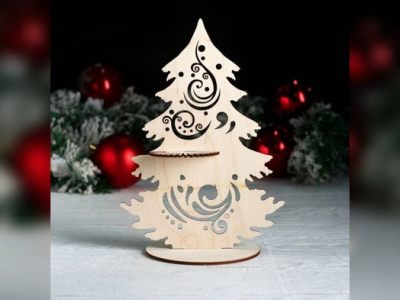 Flower Napkin Holder Table Deco