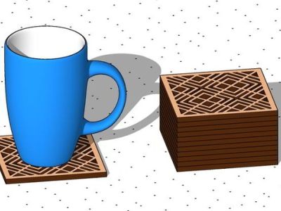 Coaster Ornament