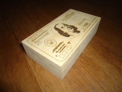 100 Dollars Cnc Cut Engrave