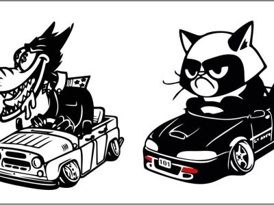 Cartoon Sticker
