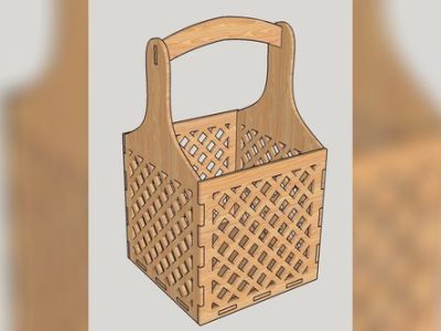 Decorative Flower Box Candy Basket