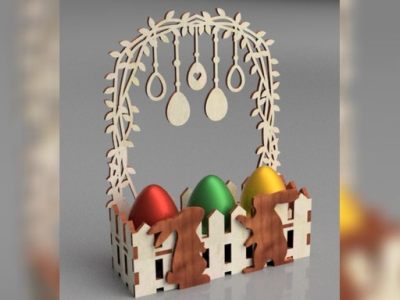 Easter Bunny Box Template