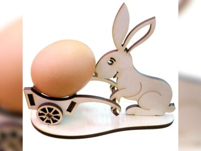 Easter Bunny Rabbit For Laser Cut