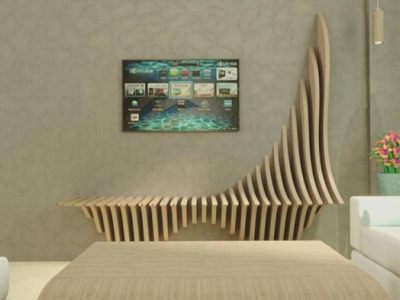 Cnc Laser Cut Parametric Wall Decoration